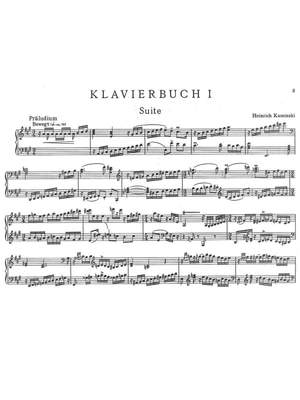Kaminski, Heinrich: Piano Book in 3 Volumes (complete, hard cover)
