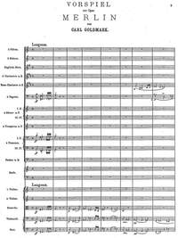 Goldmark, Carl: Merlin, overture