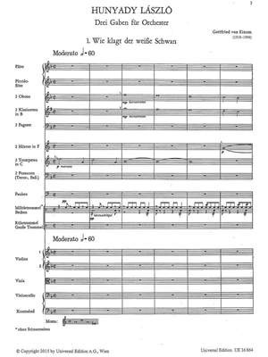 Einem, Gottfried von: Hunyady László, Op. 59
