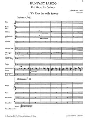 Einem, Gottfried von: Hunyady László, Op. 59