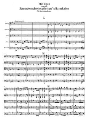 Bruch, Max: Serenade for Strings after Swedish Folk Melodies, Op.posthum