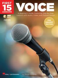 Elaine Schmidt: First 15 Lessons - Voice (Pop Singers' Edition)