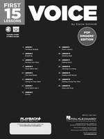 Elaine Schmidt: First 15 Lessons - Voice (Pop Singers' Edition) Product Image