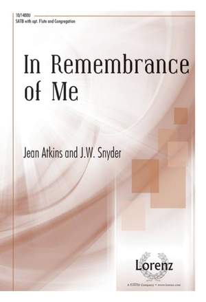 Jean Atkins: In Remembrance Of Me