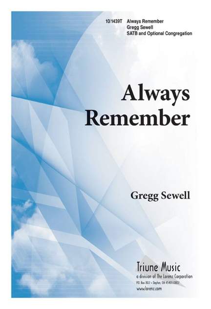 Gregg Sewell: Always Remember