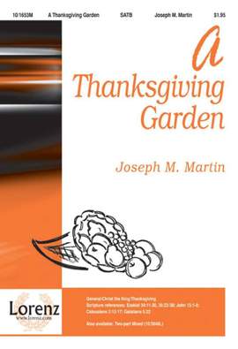 Joseph M. Martin: A Thanksgiving Garden