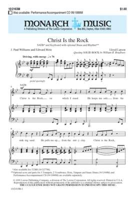 Lloyd Larson: Christ Is The Rock