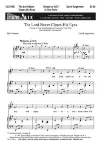 David Angerman: The Lord Never Closes His Eyes