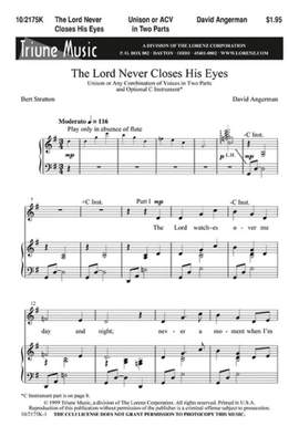 David Angerman: The Lord Never Closes His Eyes