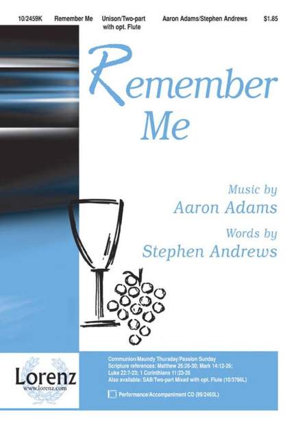 Aaron Adams: Remember Me
