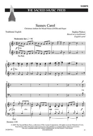 Stephen Walters: Sussex Carol