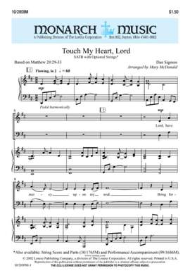 Dan Sigmon: Touch My Heart, Lord