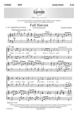 Carolyn Hamlin: Full Harvest