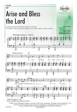 Dennis Allen_Nan Allen: Arise and Bless The Lord