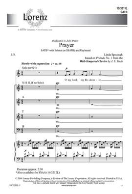 Linda Spevacek: Prayer