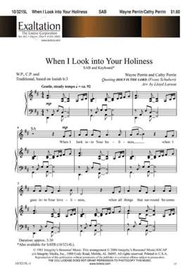 Lloyd Larson: When I Look Into Your Holiness