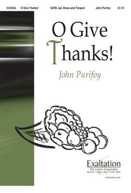John Purifoy: O Give Thanks!