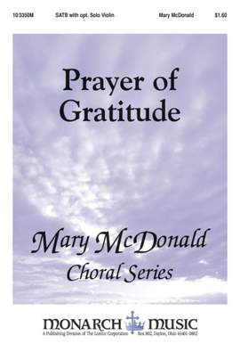Mary McDonald: Prayer Of Gratitude