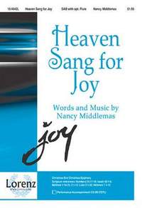 Nancy Middlemas: Heaven Sang For Joy