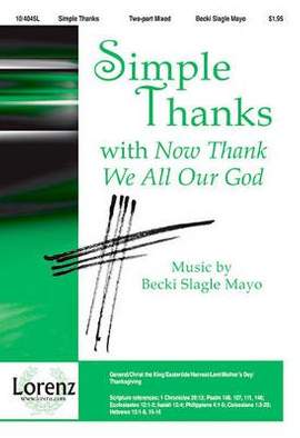 Becki Slagle Mayo: Simple Thanks