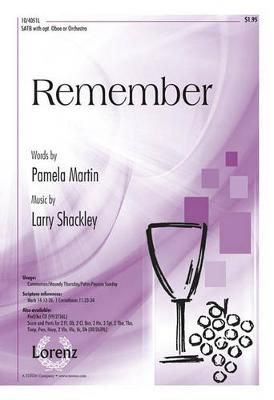 Larry Shackley: Remember