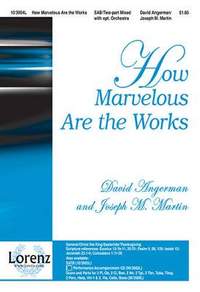 David Angerman: How Marvelous Are The Works