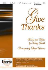Henry Smith: Give Thanks