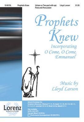 Lloyd Larson: Prophets Knew