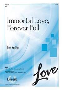 Dan Kreider: Immortal Love, Forever Full