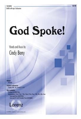 Cindy Berry: God Spoke!