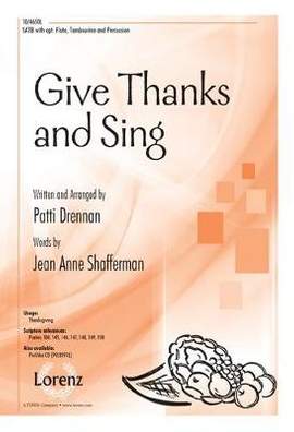 Patti Drennan: Give Thanks and Sing