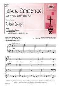 R. Kevin Boesiger: Jesus, Emmanuel