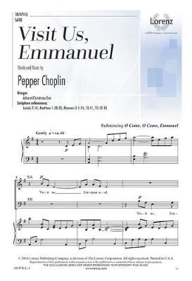 Pepper Choplin: Visit Us, Emmanuel