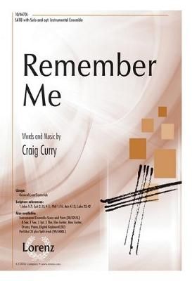 Craig Curry: Remember Me