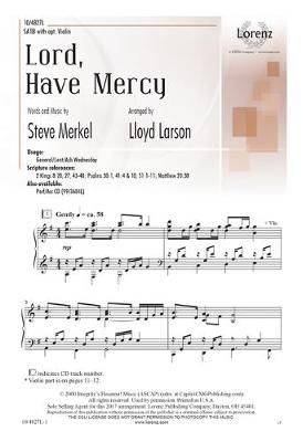 Steve Merkel: Lord, Have Mercy