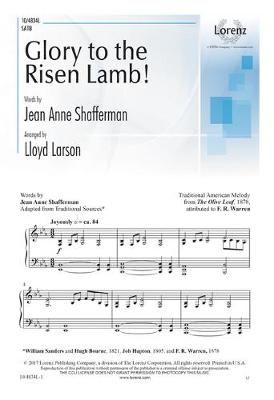Lloyd Larson: Glory To The Risen Lamb!