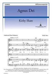 Kirby Shaw: Agnus Dei