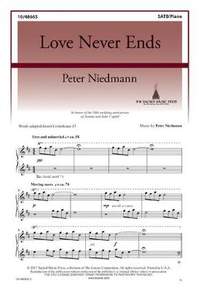 Peter Niedmann: Love Never Ends
