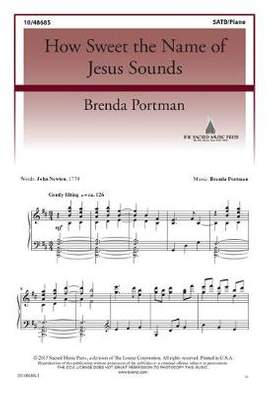 Brenda Portman: How Sweet The Name Of Jesus Sounds