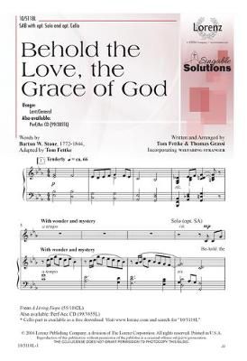 Tom Fettke: Behold The Love, The Grace Of God