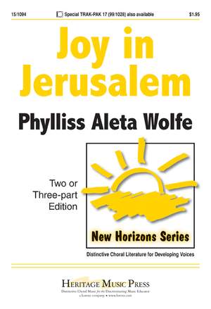 Phyllis Wolfe White: Joy In Jerusalem