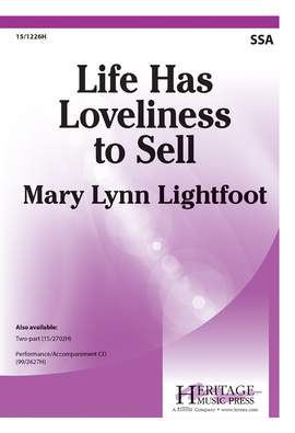 Mary Lynn Lightfoot: Life Has Loveliness To Sell
