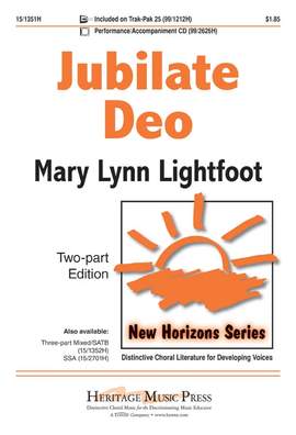Mary Lynn Lightfoot: Jubilate Deo