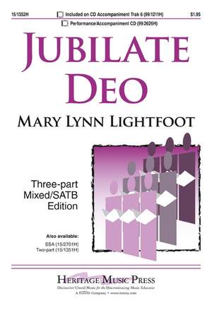 Mary Lynn Lightfoot: Jubilate Deo