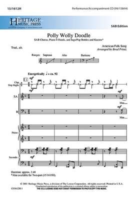 Brad Printz: Polly Wolly Doodle