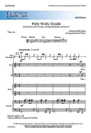Brad Printz: Polly Wolly Doodle
