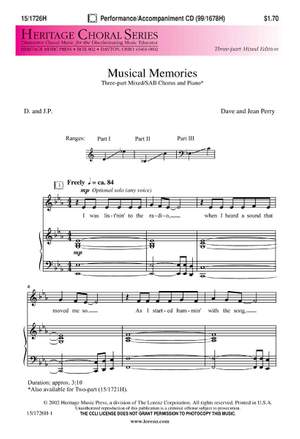 David A. Perry: Musical Memories