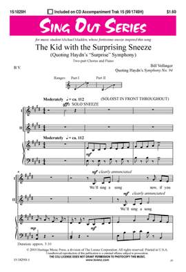 Bill Vollinger: The Kid With The Surprising Sneeze