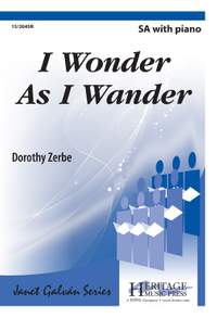 Dorothy Zerbe: I Wonder As I Wander