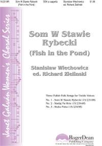 Stanislaw Wiechowicz: Som W Stawie Rybecki (Fish In The Pond)